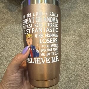 Trump Great Grandma Insulated Donald Trump Tumbler 20oz Copper